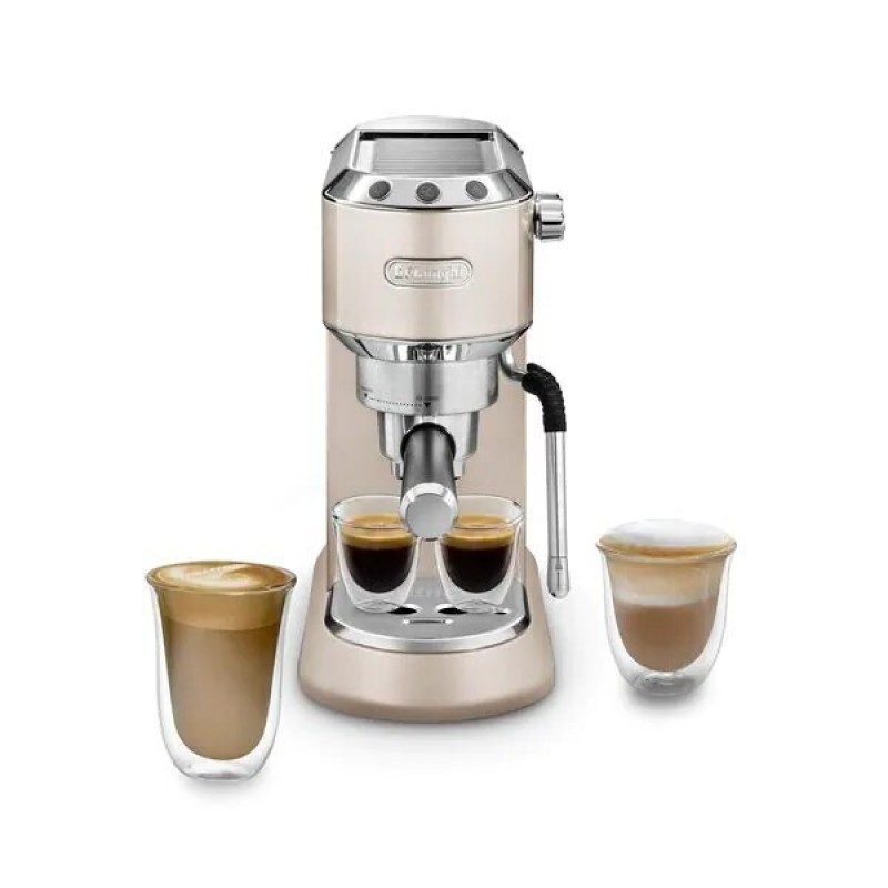 Delonghi EC885.BG Dedica Arte Αυτόματη Μηχανή Espresso 1300W Πίεσης 15bar Χρυσή